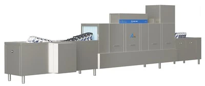 Mayers SUS304 Commercial & Industrial Dishwasher: High-Temp Disinfection Modular Cleaning Equipment