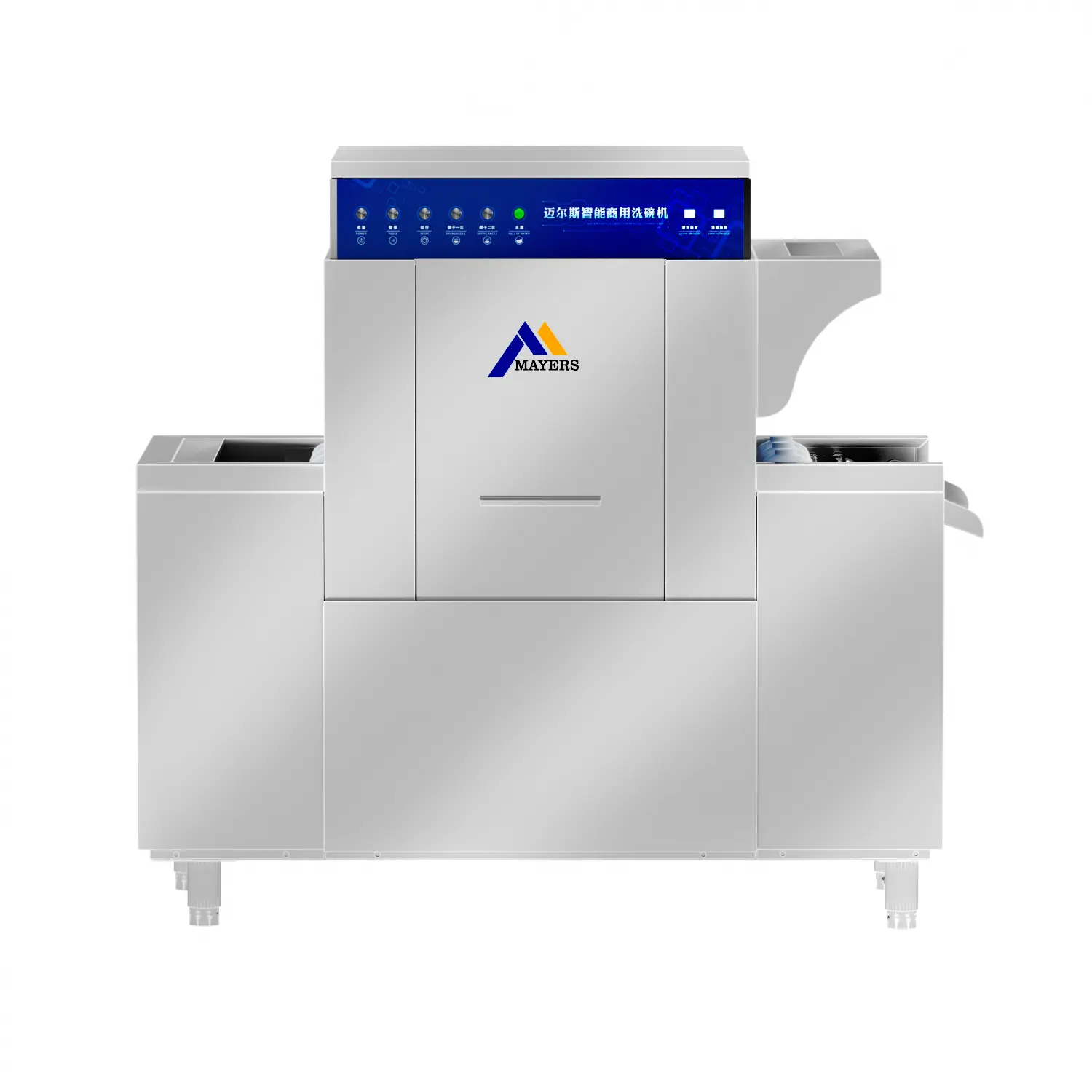 380V kitchen hotel restaurant dishwasher machine smart automatic commercial dishwashersMes-P1